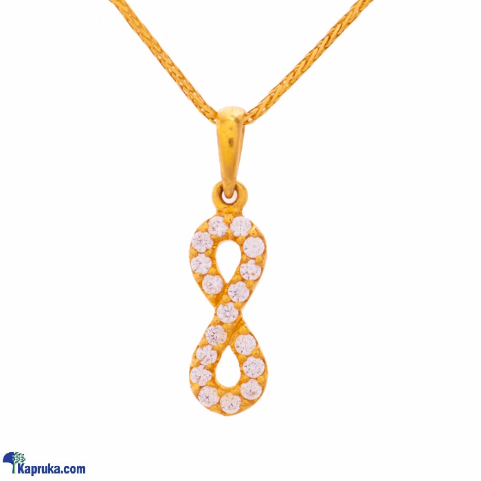 Arthur 22kt Gold Pendent With Zercones Online at Kapruka | Product# jewelleryF0224