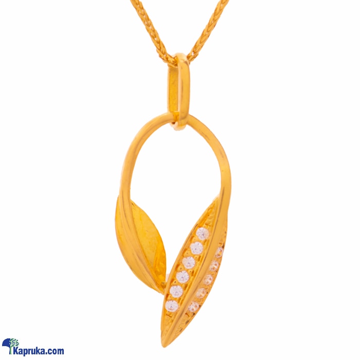 Arthur 22kt Gold Pendent With Zercones Online at Kapruka | Product# jewelleryF0238