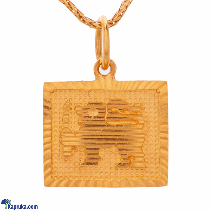 Arthur 22kt Gold Pendent With Zercones Online at Kapruka | Product# jewelleryF0243