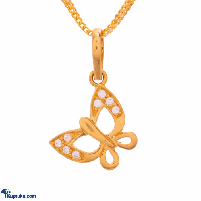 Arthur 22kt Gold Pendent With Zercones Online at Kapruka | Product# jewelleryF0237