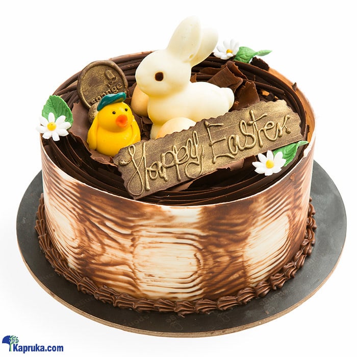 Sponge Easter Birds Nest Design Nougat Gateaux Online at Kapruka | Product# cakeSP00141