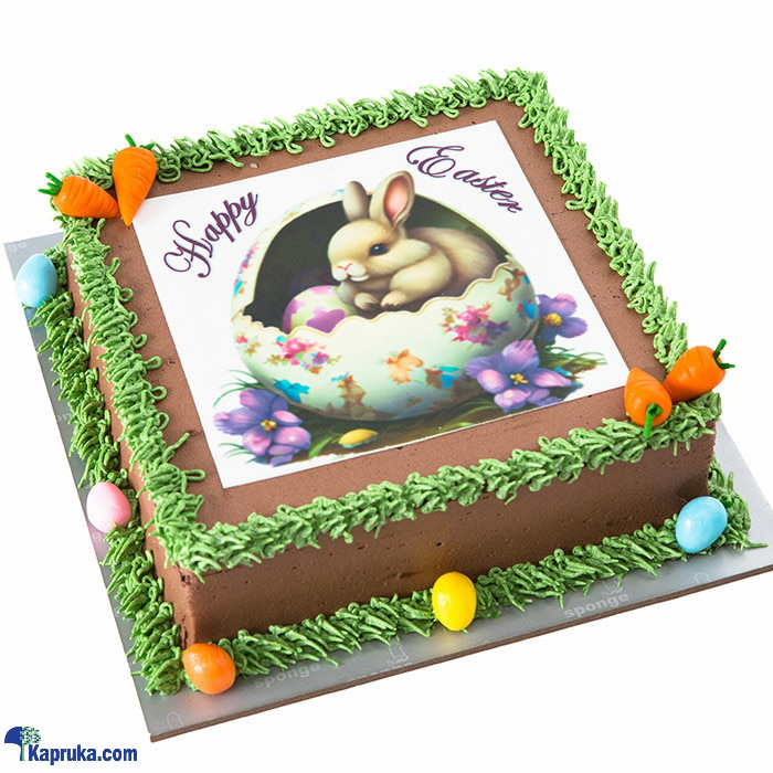 Sponge Easter Themed Chocolate Cake Online at Kapruka | Product# cakeSP00138