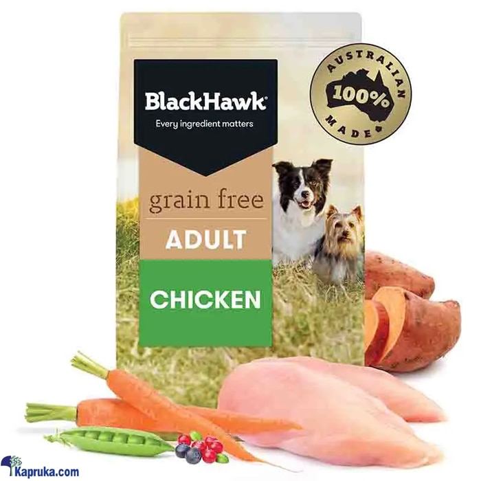 Black Hawk Adult Grain Free Chicken 7kg Online at Kapruka | Product# petcare00179