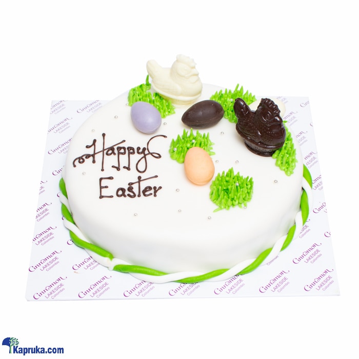 Cinnamon Lakeside Easter Celebration 01 Cake Online at Kapruka | Product# cakeTA00225