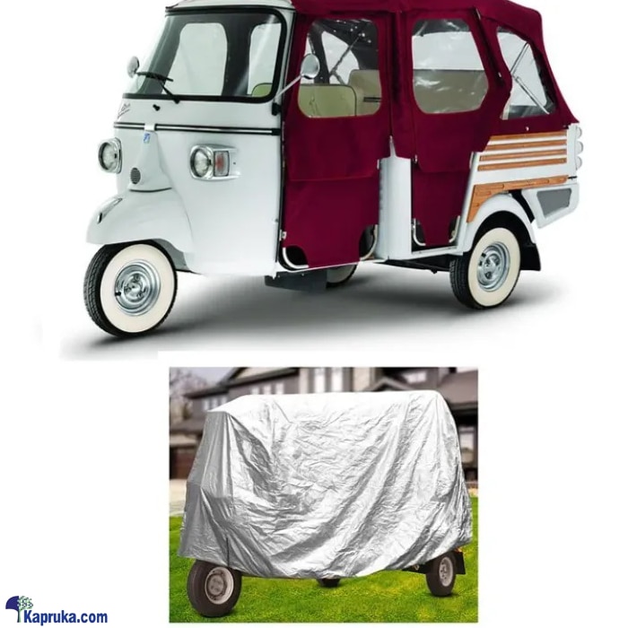 Fabric Outdoor Three Wheel Cover Motor Rain Coat Suitable For Piaggio Online at Kapruka | Product# automobile00480