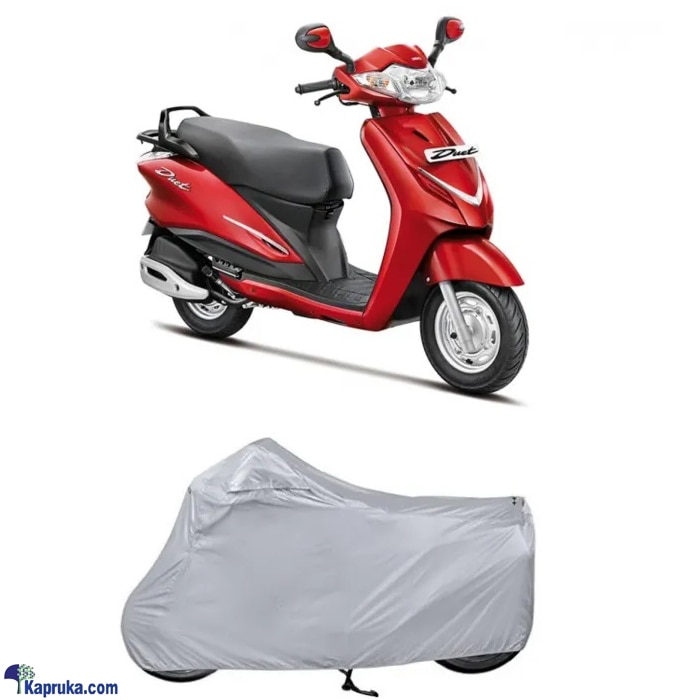 Fabric Outdoor Scooter Bicycle Cover Motor Rain Coat Suitable For Wego Dio Ntroq And All Indian Bikes Online at Kapruka | Product# automobile00482