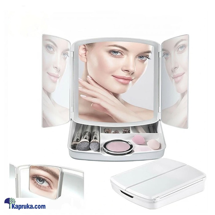 My Fold Away Lighted Makeup Mirror Online at Kapruka | Product# cosmetics001057