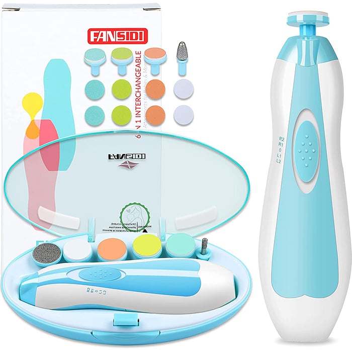 Baby Nail Trimmer Electric, FANSIDI Baby Nail Clippers Safe Baby Nail File Kit,6 In 1 Online at Kapruka | Product# cosmetics001059