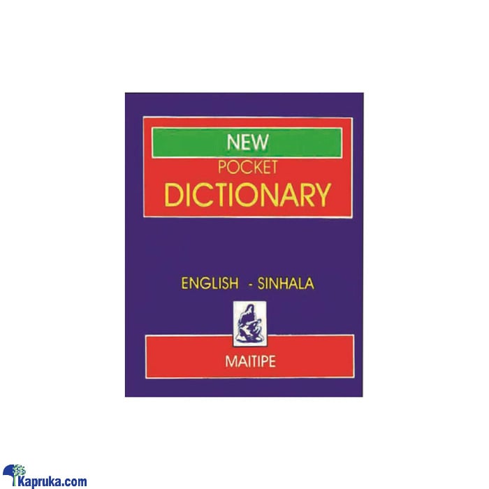 Maitipe English - Sinhala Pocket Dict. (MDG) Online at Kapruka | Product# book00365