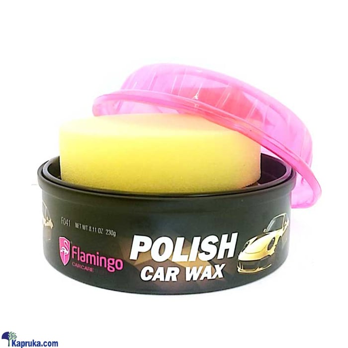Flamingo Car Polish Wax 230G - CM- CD- 041 Online at Kapruka | Product# automobile00487
