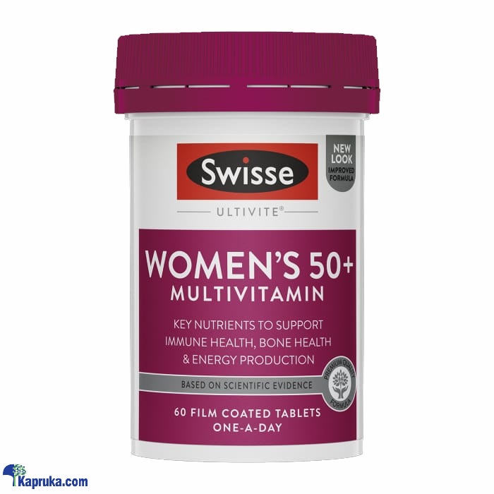 Swisse Womens 50 +multivitamin 60 Capsules Online at Kapruka | Product# pharmacy00532