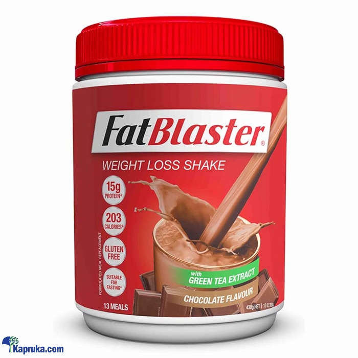 Fatblaster Weight Loss Shake Chocolate 430g Online at Kapruka | Product# pharmacy00534