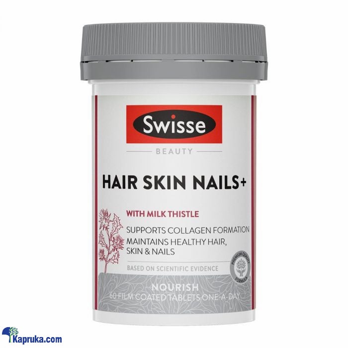 Swisse Beauty Hair Skin Nails+ 60 Capsules Online at Kapruka | Product# pharmacy00544
