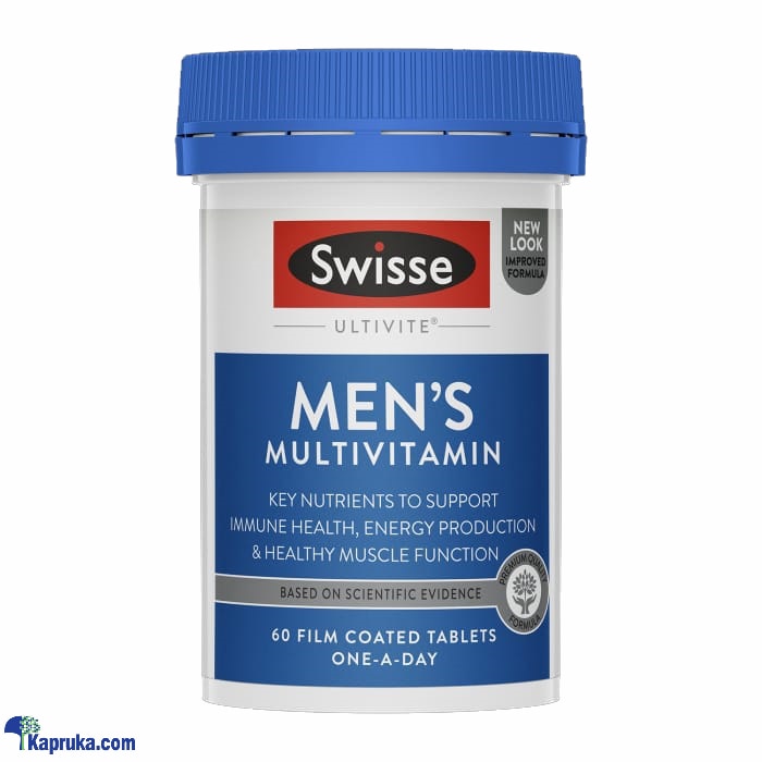 Swisse Ultivite Men's Multivitamin 60 Capsules Online at Kapruka | Product# pharmacy00536