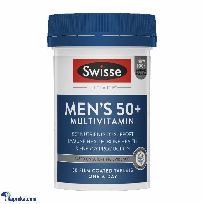 Swisse Ultivite Men's 50+ Multivitamin 60 Capsules Online at Kapruka | Product# pharmacy00535