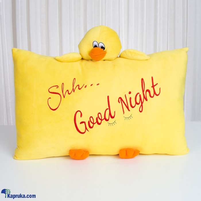 Shh.. Good Night Huggable Pillow, Pillow For Toddler, Girl, Children Room Deco Online at Kapruka | Product# softtoy00894
