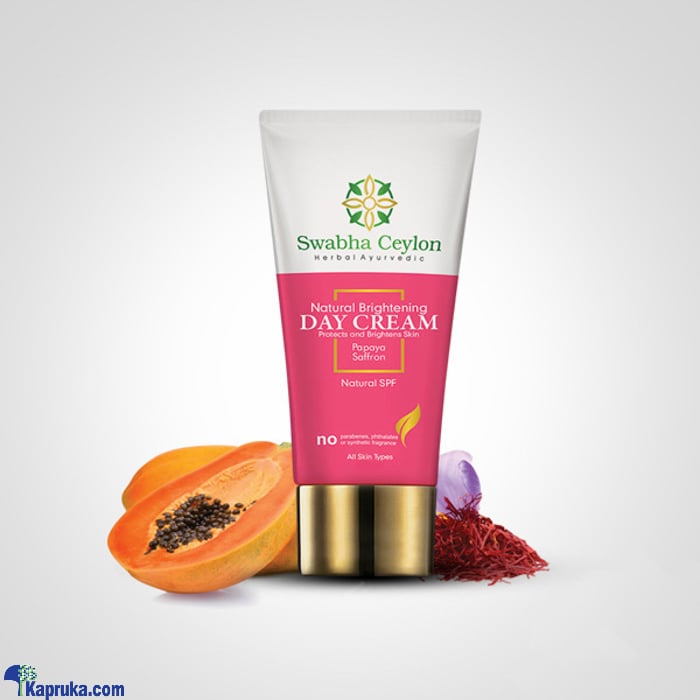 Swabha Ceylon Natural Brightening Day Cream 25g Online at Kapruka | Product# ayurvedic00182