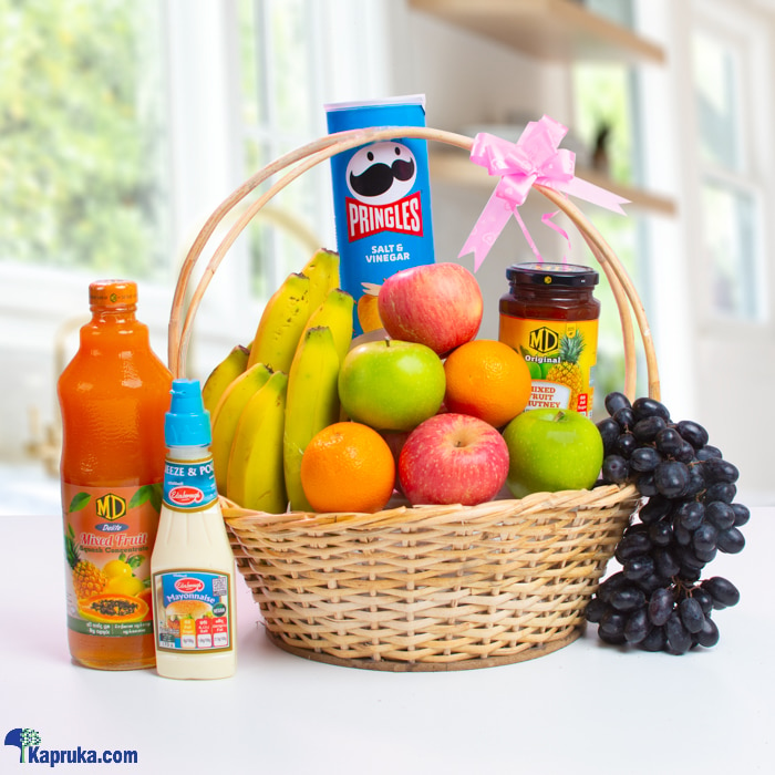 Sweet And Savory Surprise - Fruit Basket Online at Kapruka | Product# fruits00202