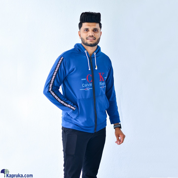 Zipper hoodies Unisex Blue jacket - Small Online at Kapruka | Product# automobile00495_TC3