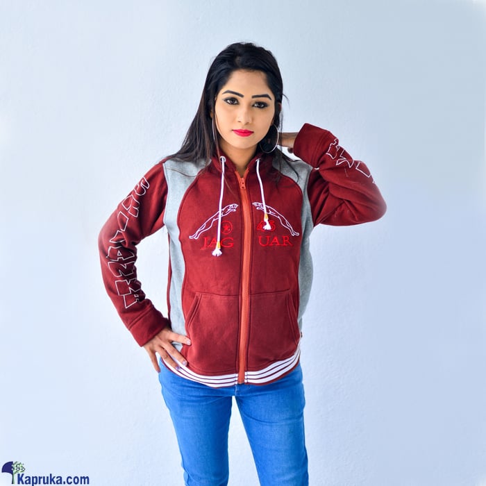 Zipper hoodies Unisex Red jacket - Small Online at Kapruka | Product# automobile00494_TC1