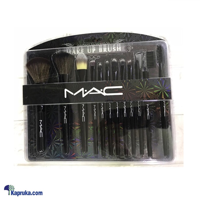 Plastic 12pcs Makeup Brush Set Online at Kapruka | Product# cosmetics001089