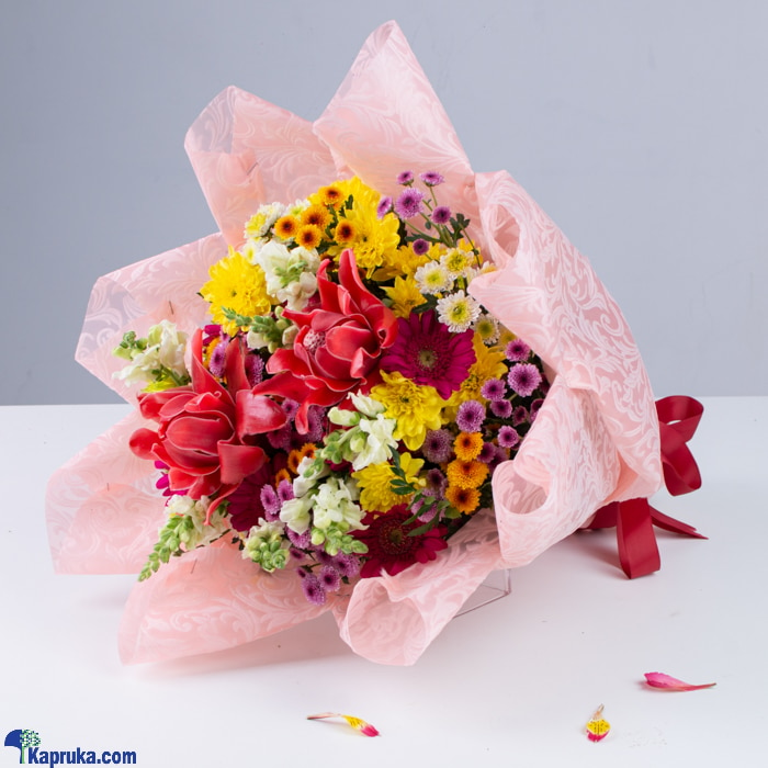 Spring Dazzle Flower Bouquet Online at Kapruka | Product# flowers00T1411