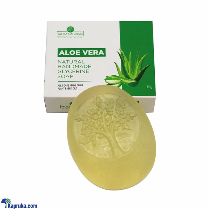 AYURA Naturals Aloe Vera Handmade Soap Online at Kapruka | Product# ayurvedic00203