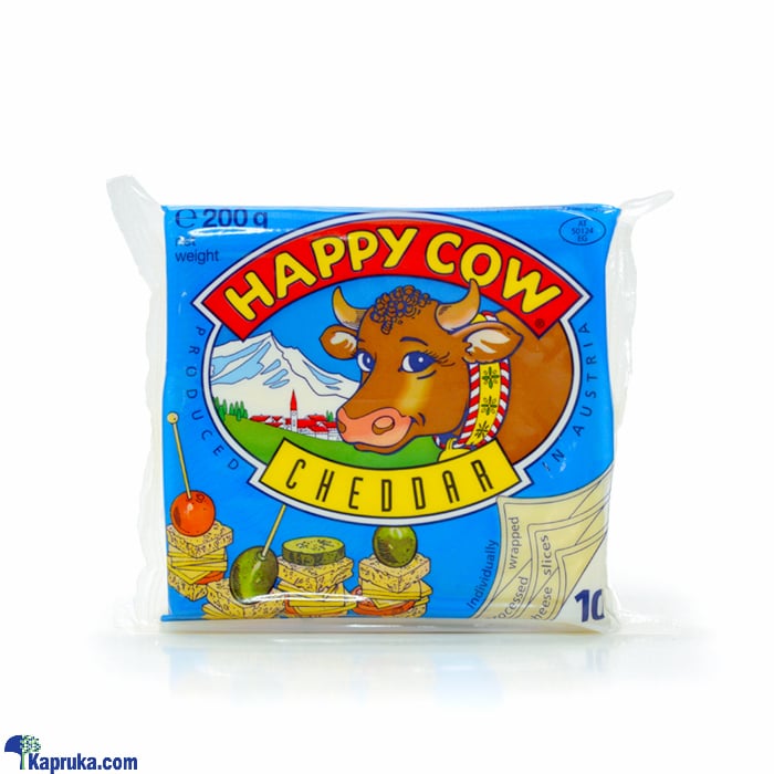 Happy Cow Cheddar 200g Online at Kapruka | Product# grocery002793