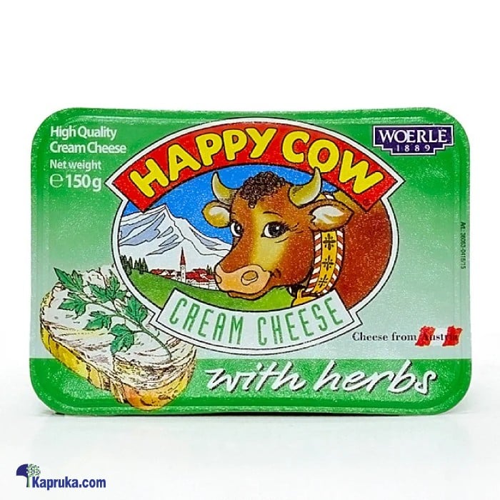 Happy Cow Cream Cheese With Herbs 150g Online at Kapruka | Product# grocery002794