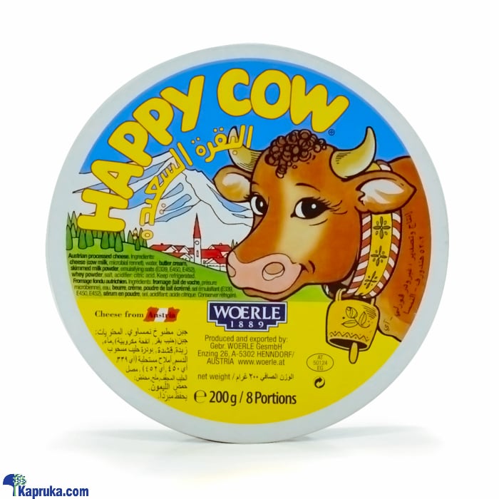 Happy Cow Cheese 8 Potion 200g Online at Kapruka | Product# grocery002798