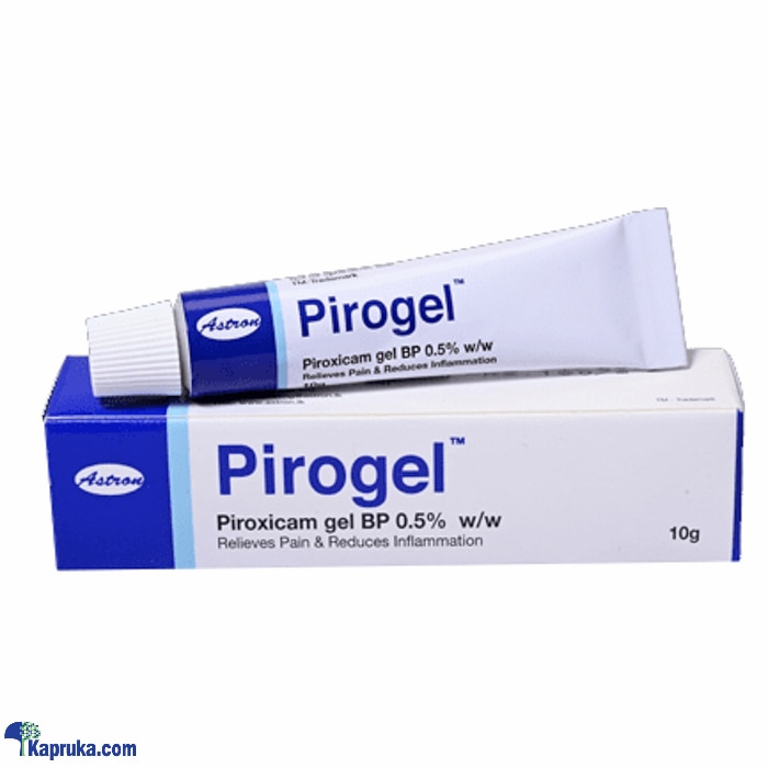 Pirogel- Piroxicam Gel- 10g Gel Online at Kapruka | Product# pharmacy00568
