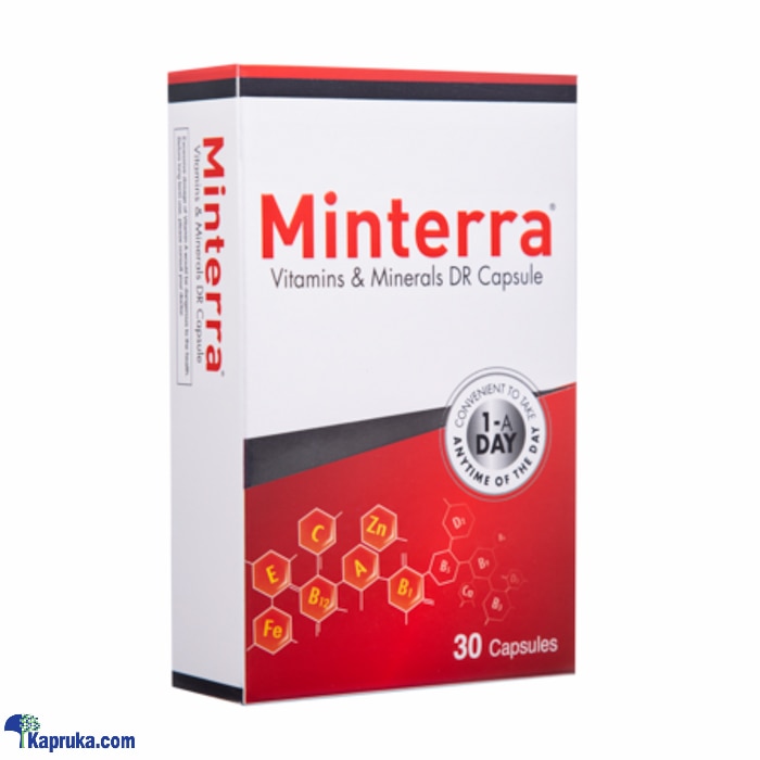 Minterra - Vitamins & Minerals DR Capsule Online at Kapruka | Product# pharmacy00565