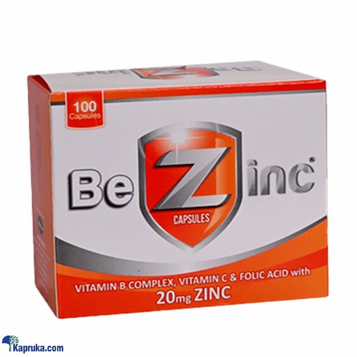 Bezinc- Vit.b Complex And Folic Acid 100 Capsules Online at Kapruka | Product# pharmacy00576