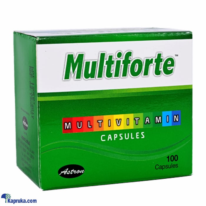 Multiforte - Multivitamin Capsules Online at Kapruka | Product# pharmacy00559