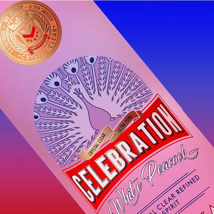 Celebration White Peacock Premium Vodka 40 ABV 750ml Online at Kapruka | Product# liqprod100260