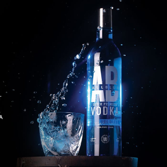 All Blue Super Premium Vodka 40 ABV 750ml Online at Kapruka | Product# liqprod100261