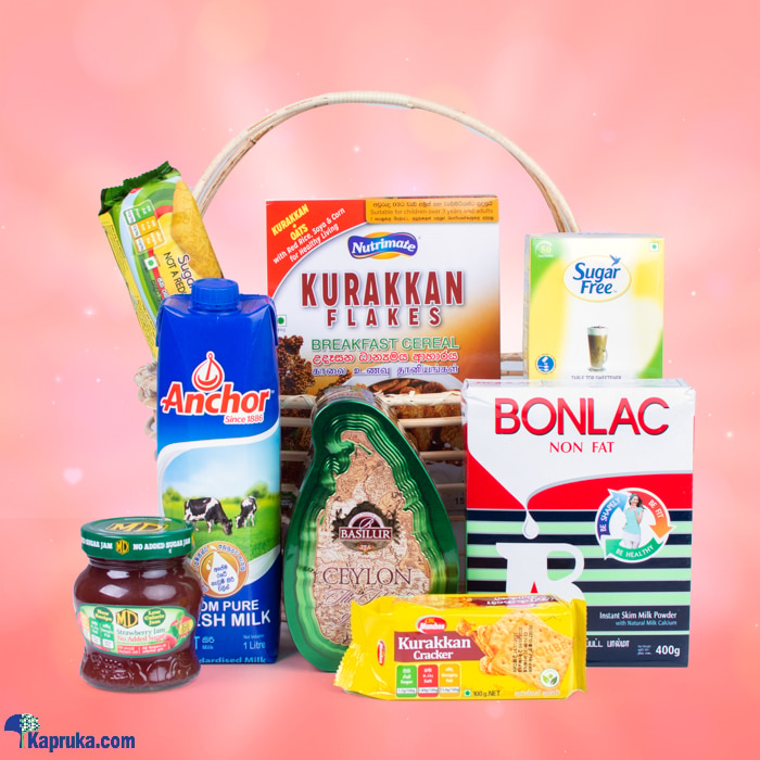 Healthy Plus Delight Gift Basket - Top Selling Online Hamper In Sri Lanka Online at Kapruka | Product# cphamper0244
