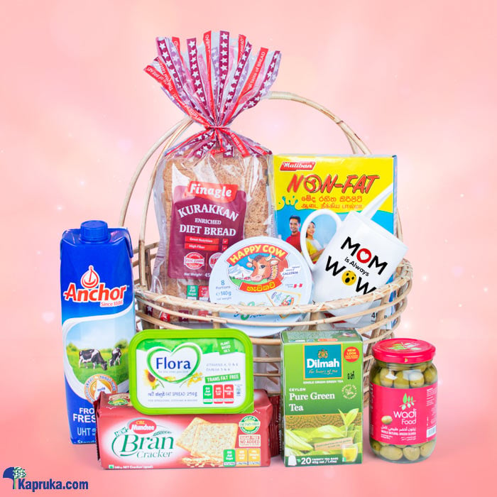MOM Is Always WOW Gift Basket - Top Selling Online Hamper In Sri Lanka Online at Kapruka | Product# cphamper0246