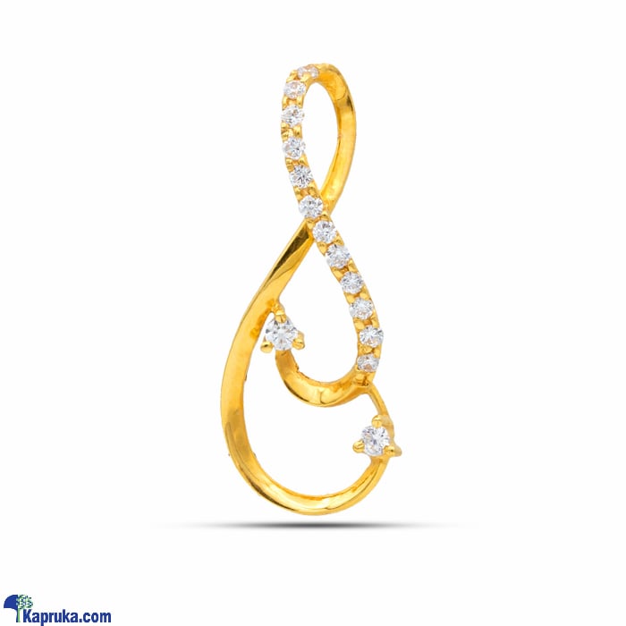 Raja Jewellers 22K Gold Pendant Set With 0.291ct Rounds B- ZP003066 Online at Kapruka | Product# jewelleryRJ094