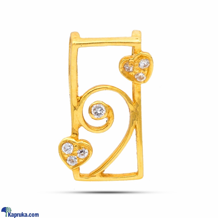 Raja Jewellers 22K Gold Pendant Set With 0.101ct Rounds H9- D- 9826 Online at Kapruka | Product# jewelleryRJ0100
