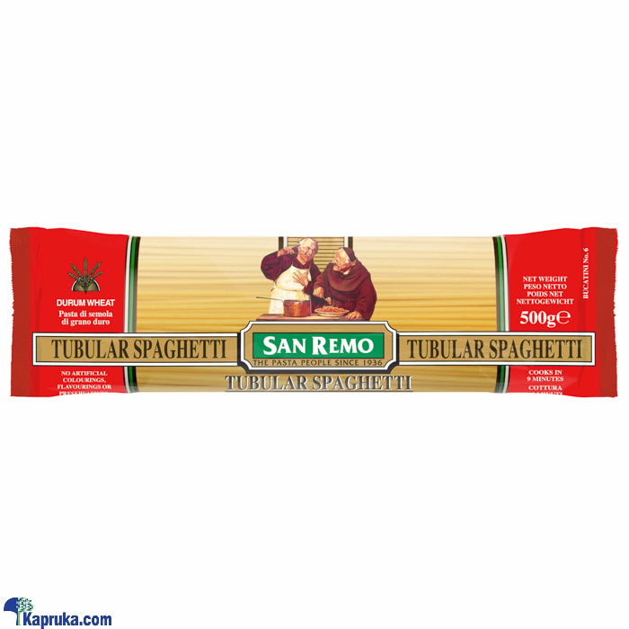 San Remo Tubular Spaghetti 500g Online at Kapruka | Product# grocery002826