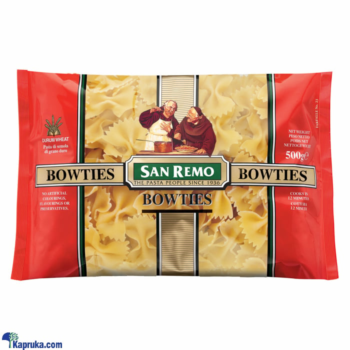 San Remo Pasta ( Bowties ) 500g Online at Kapruka | Product# grocery002836