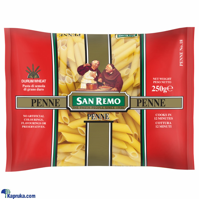 San Remo Pasta ( Penne 18 )- 250g Online at Kapruka | Product# grocery002823