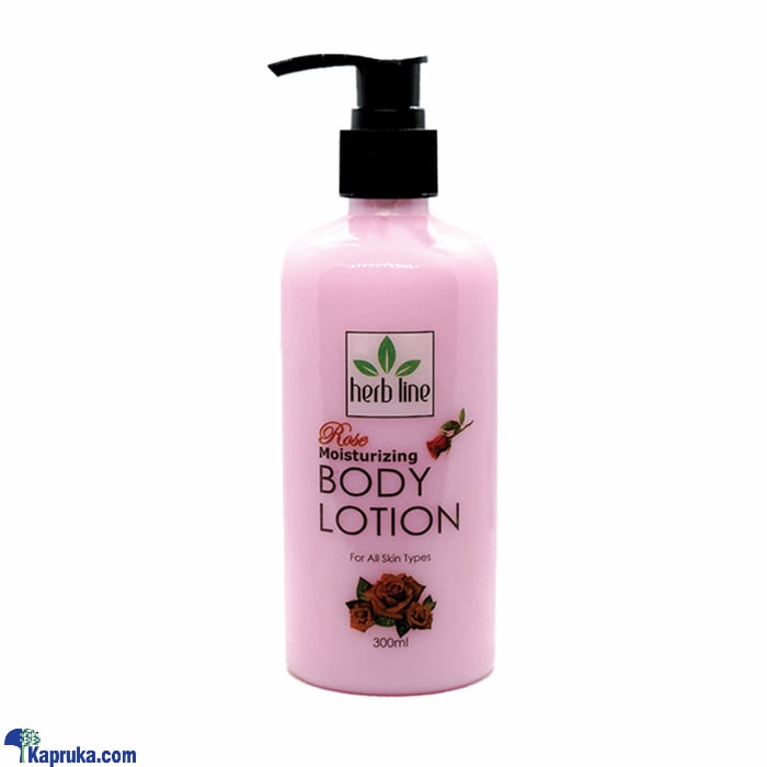 Herb Line Rose Moisturising Body Lotion 300ml Online at Kapruka | Product# ayurvedic00226