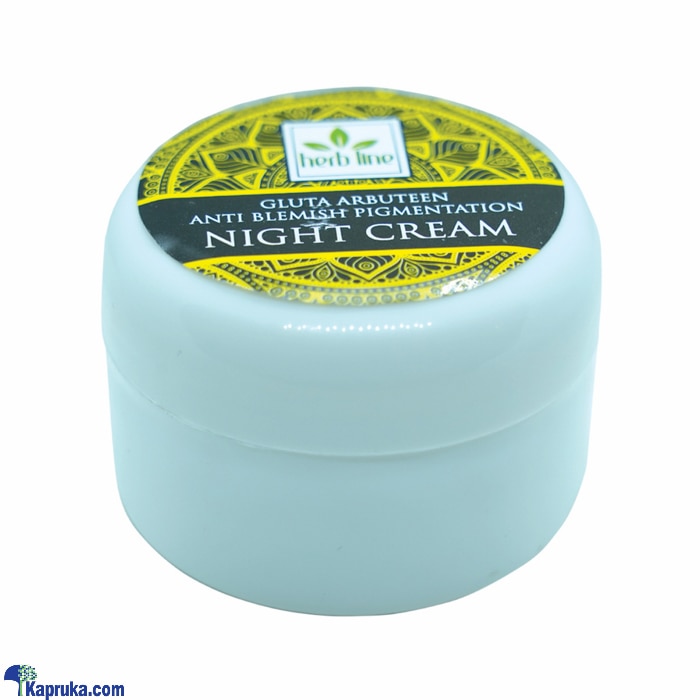 Herb Line Gluta Arbuteen Anti Blemish Pigmentation Night Cream Online at Kapruka | Product# ayurvedic00229
