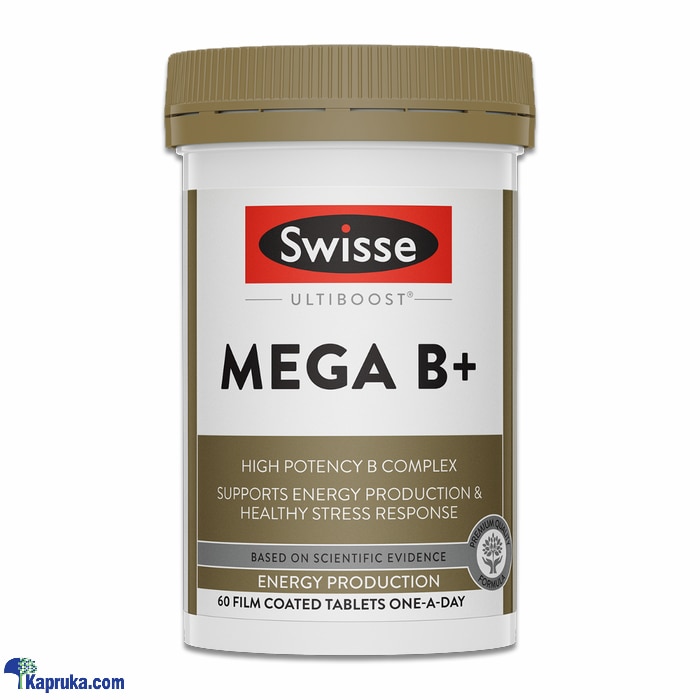 Swisse Ultiboost Mega B+ 60 Caps Online at Kapruka | Product# pharmacy00579