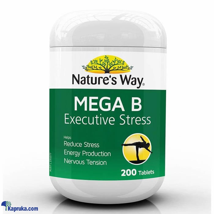 Nature's Way Mega B 200 Tablets Online at Kapruka | Product# pharmacy00577