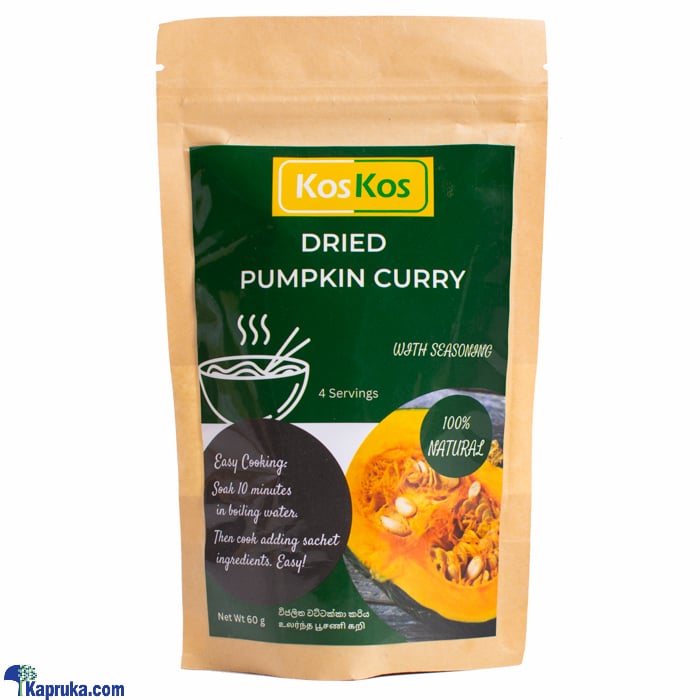 Koskos Dried Pumkin Curry 60g Online at Kapruka | Product# grocery002846