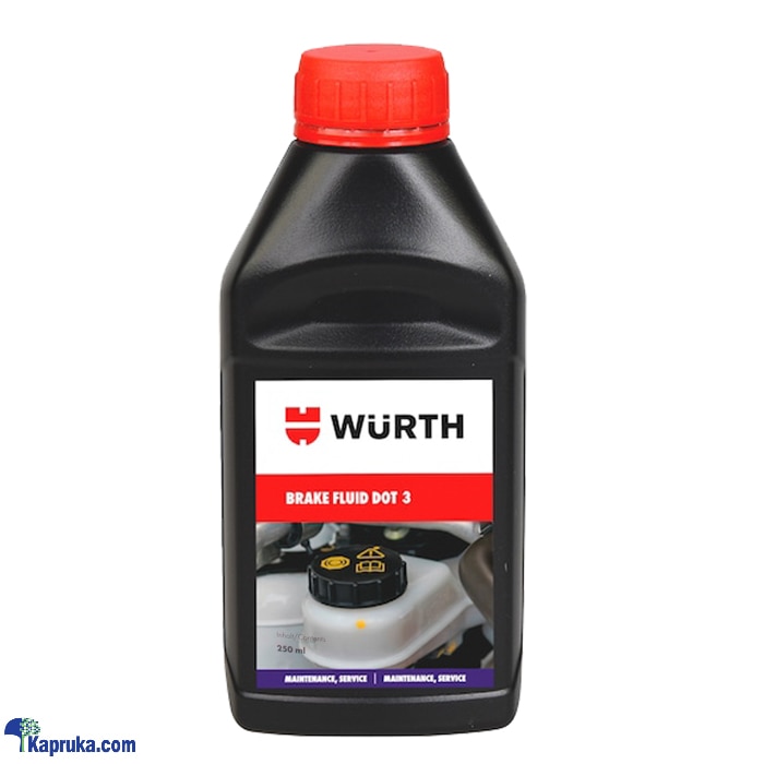 WURTH Brake Fluid Dot 3 - 250ML Online at Kapruka | Product# automobile00533