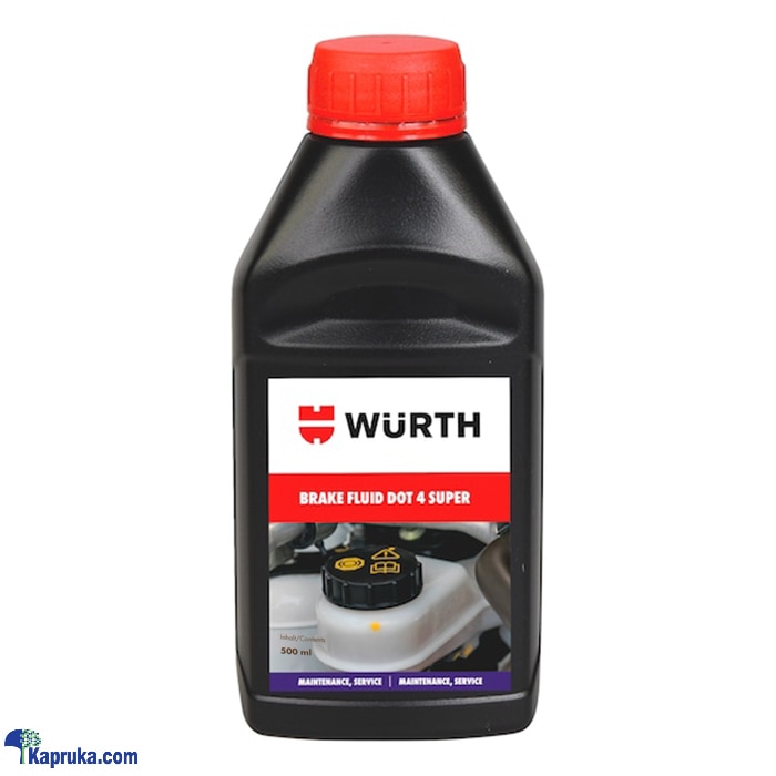 WURTH Brake Fluid Dot 4 Super - 500ML Online at Kapruka | Product# automobile00529